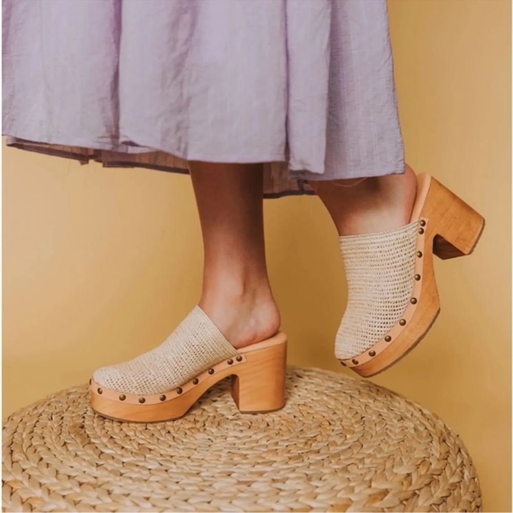 Free People Claudia Crochet Clogs sizes Size 41